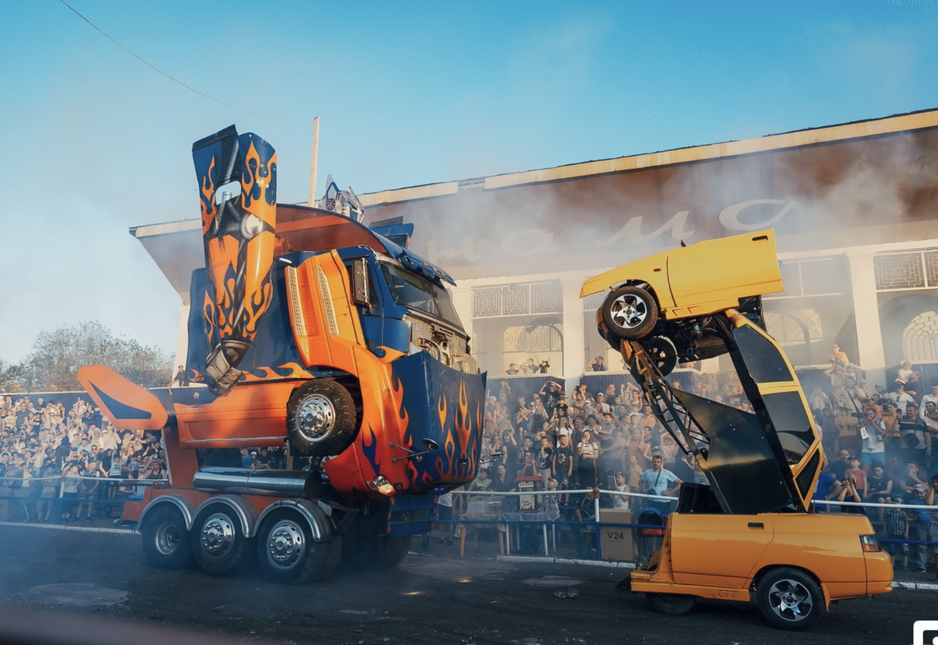 Шоу каскадеров Геннадия кочерга Михайловск